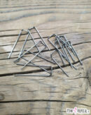 Lot de 10 attaches pour plantes en fer
