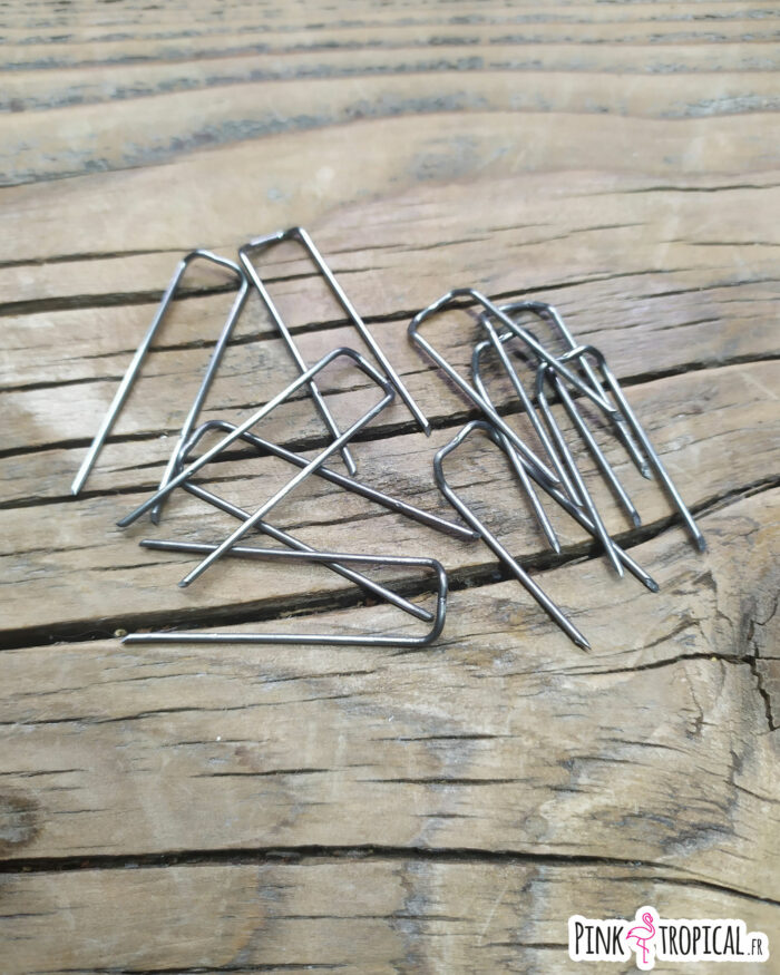 Lot de 10 attaches pour plantes en fer – Image 3