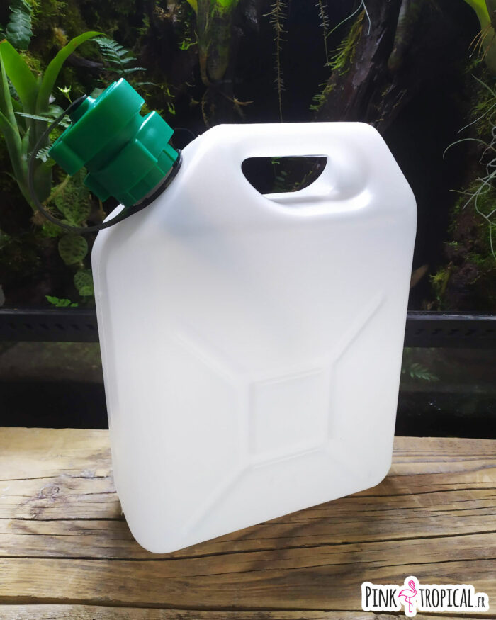 Bidon de 5L pour réserve d'eau de brumisation