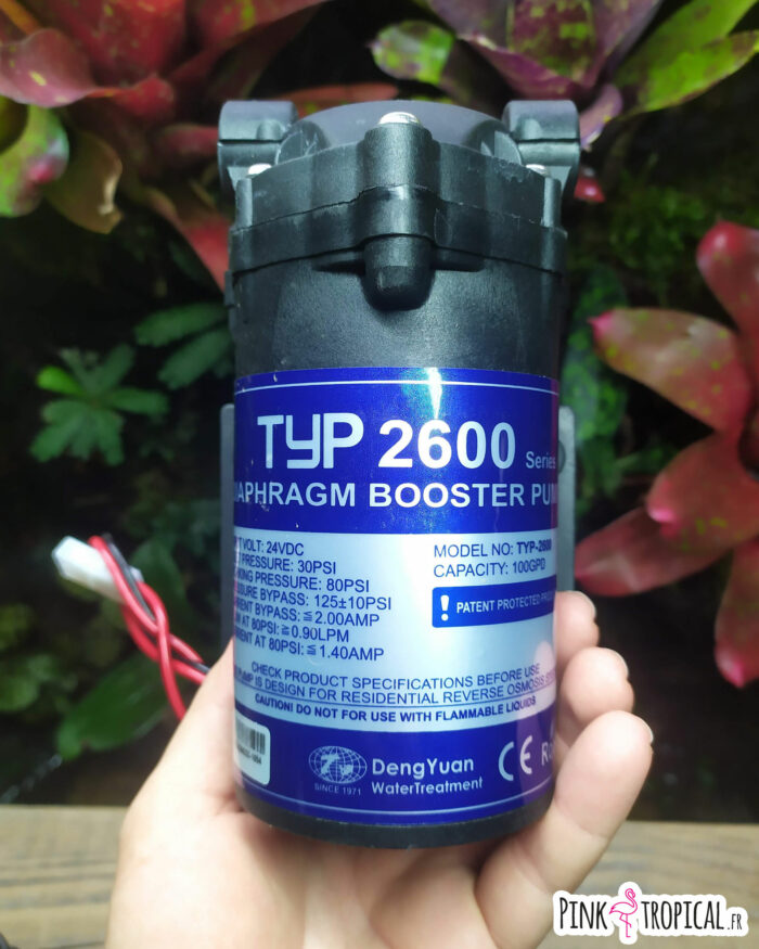 Pompe de brumisation 100 GPD (jusqu'à 14 buses) en 6mm + prise EU – Image 2