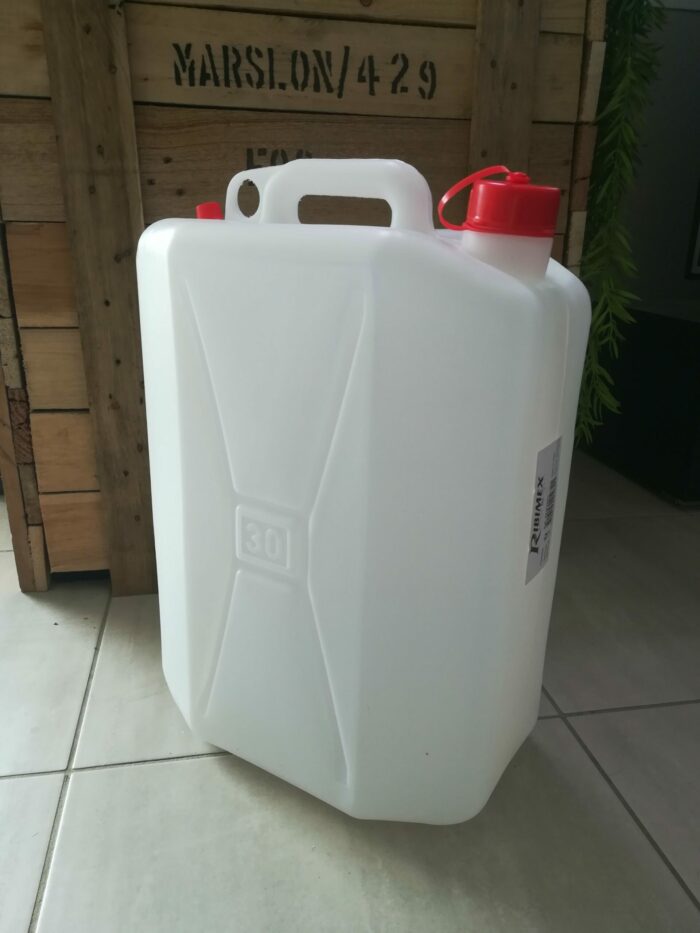 Bidon de 30L pour réserve d'eau de brumisation