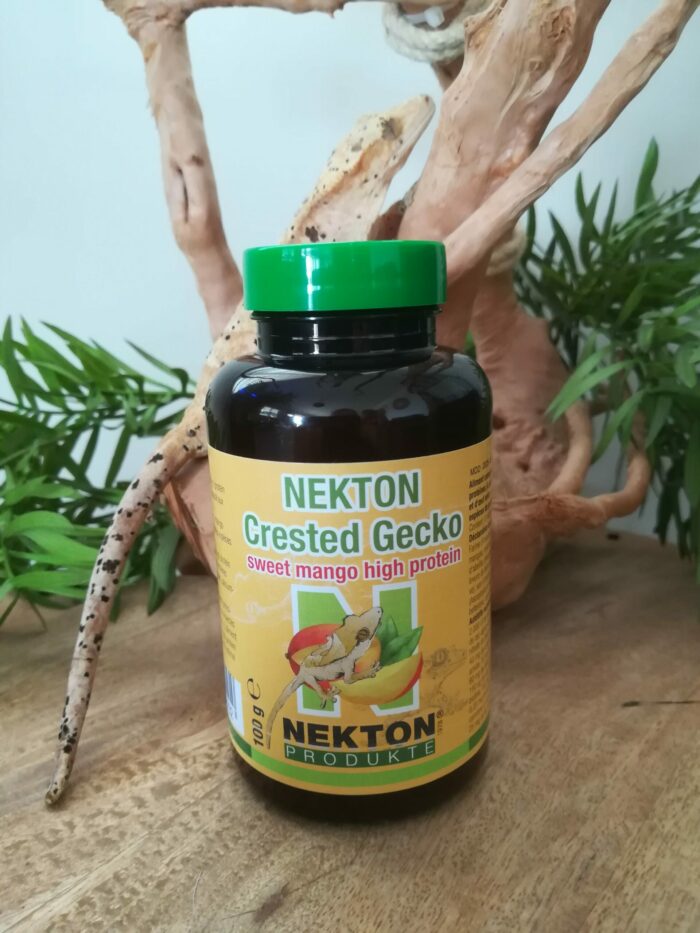 NEKTON Crested Gecko "Mangue" - Nourriture complète pour geckos - Pot de 100g