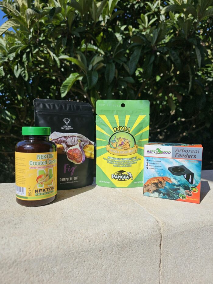 Pack test pour Gecko frugivores "Multi-marques" + Mangeoire avec ventouse OFFERTE !