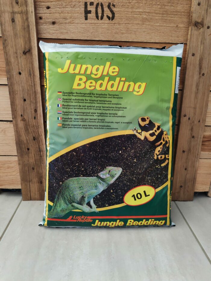 Substrat "Jungle bedding" pour terrarium tropical - Sac de 10 Litres de Lucky Reptile