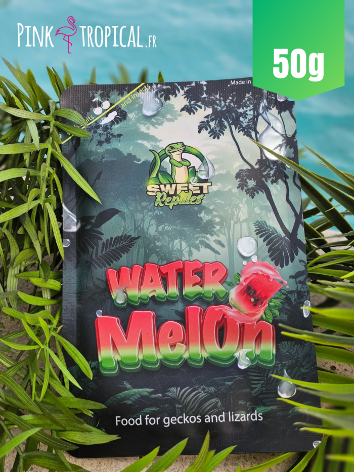 Sweet Reptiles "Watermelon" - Nourriture complète pour geckos - Sachet de 50g
