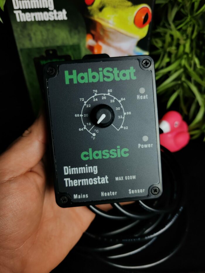 Thermostat Habistat "Dimming" - Adapté pour les ampoules chauffantes/uv