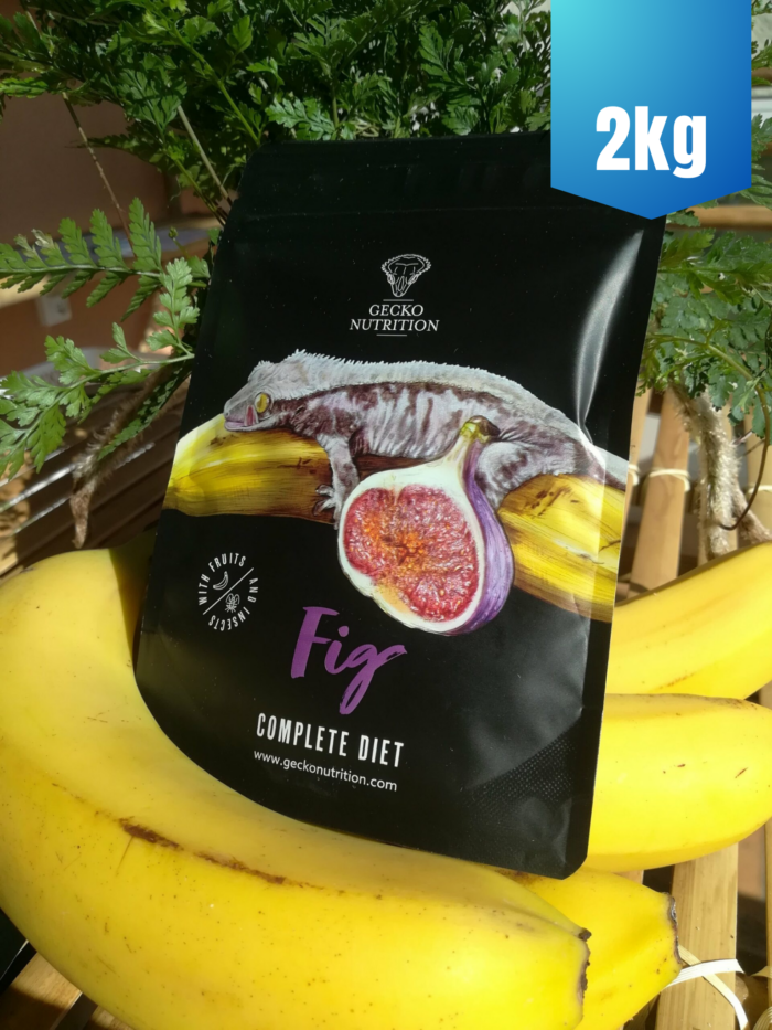 Gecko Nutrition "Figue" - Nourriture complète pour geckos 😲 Sachet de 2kg