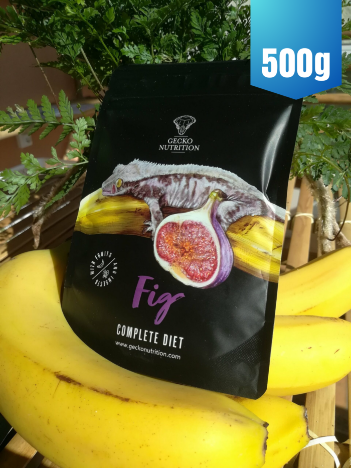 Gecko Nutrition "Figue" - Nourriture complète pour geckos 💪💪💪 Sachet de 500gr