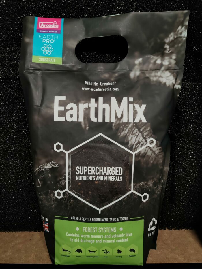 Substrat Arcadia "EarthMix" pour terrarium tropical - 5L