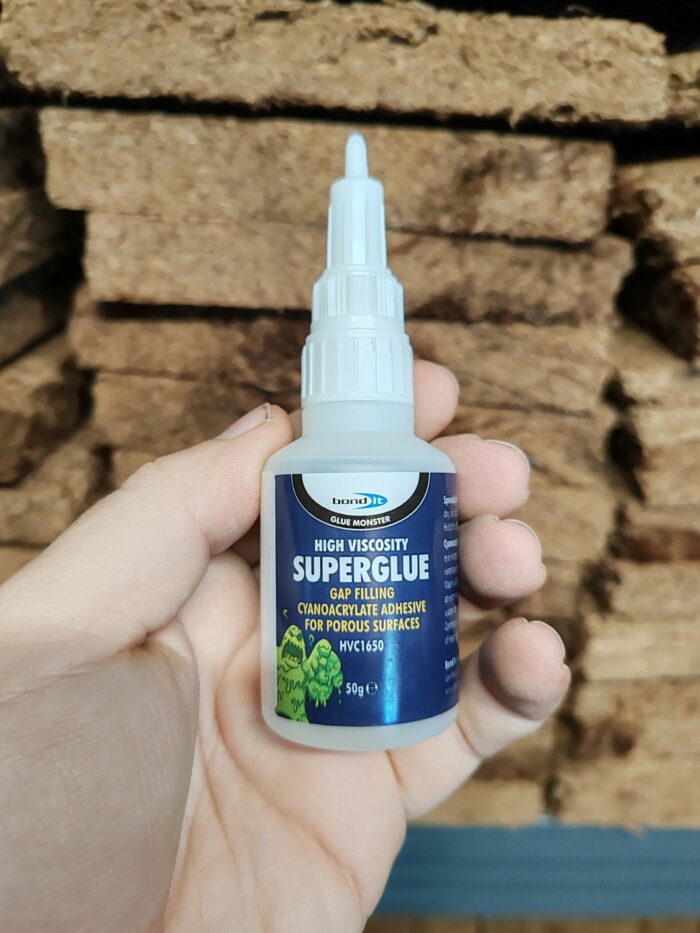 Colle superglue GEL cyanoacrylate - Pour coller tes plantes et coraux - 50g
