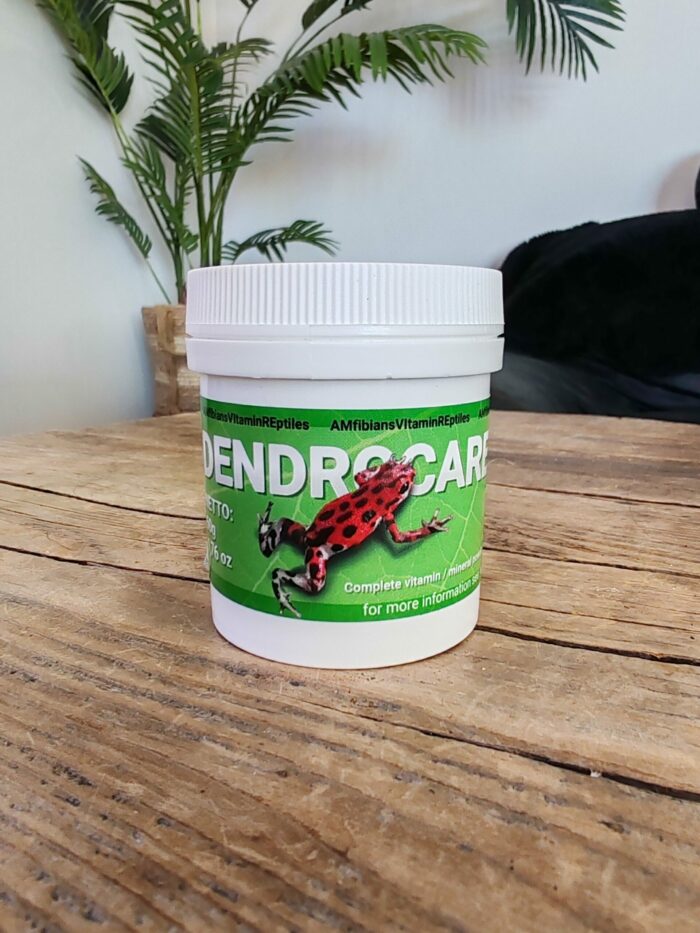 Dendrocare - Vitamines et minéraux pour Dendrobates - Pot de 50g
