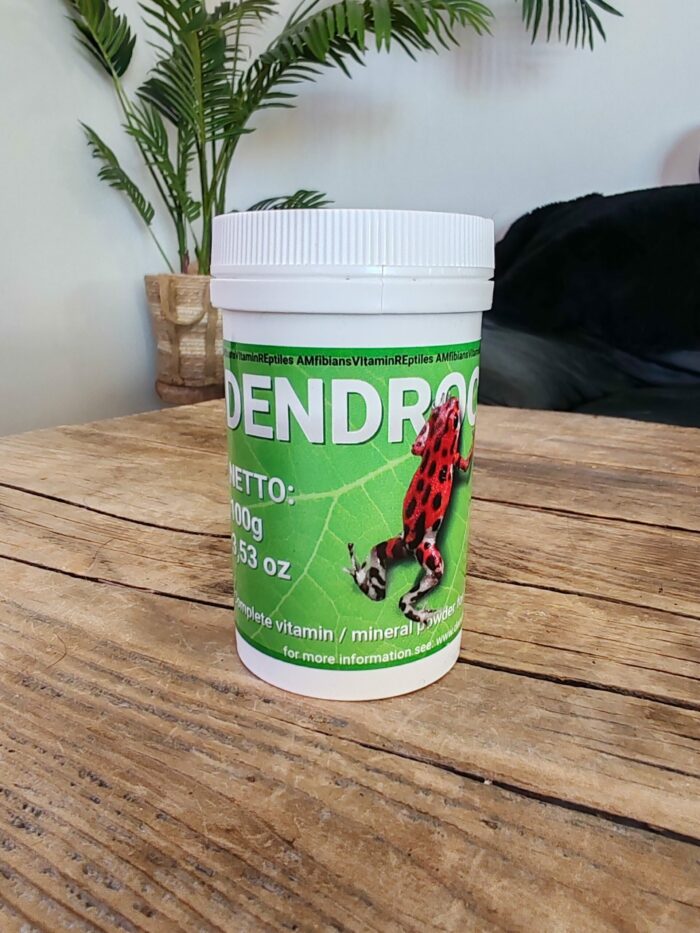 Dendrocare - Vitamines et minéraux pour Dendrobates - Pot de 100g