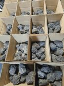 Box de 7 "Black lava rock" - Mix de tailles