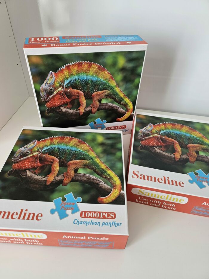 Puzzle caméléon 1000 pieces – Image 2