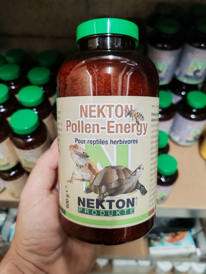 NEKTON Pollen Energy pour Reptiles 🐝 Pot de 600g