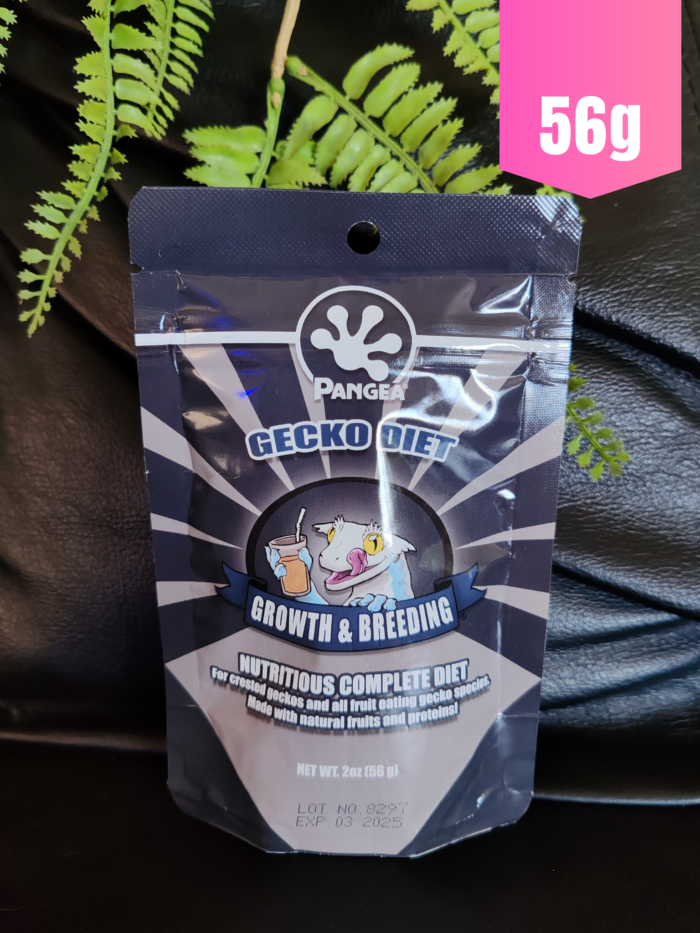 Pangea "Growth & Breeding" - Nourriture complète pour geckos  - Sachet de 56gr