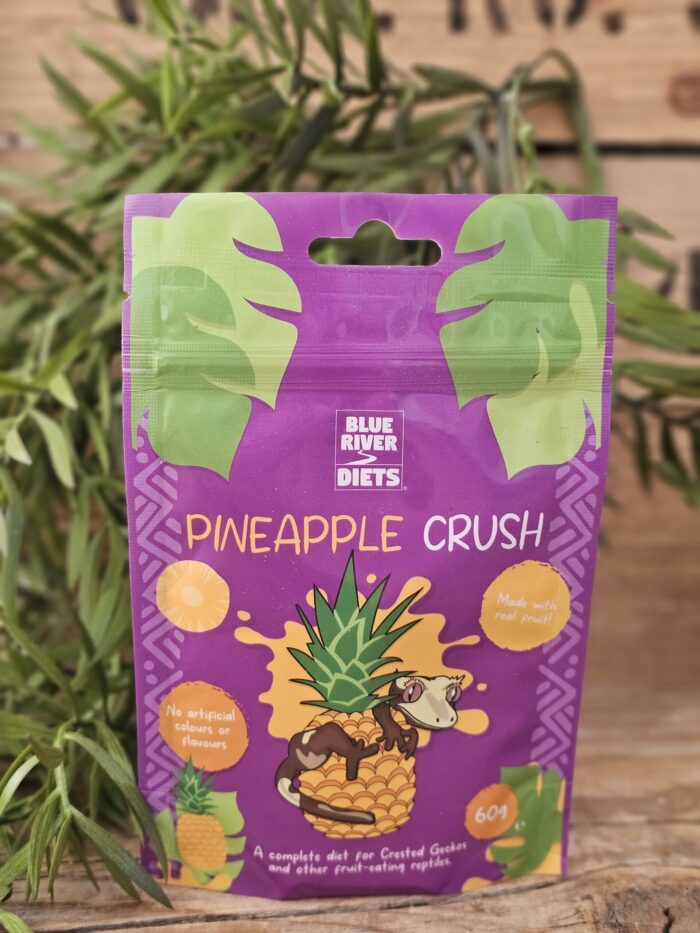 Blue River Diets "Pineapple Crush" - Nourriture complète pour geckos  - Sachet de 60gr