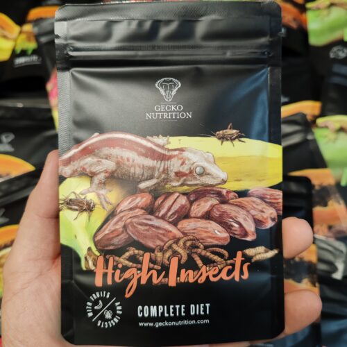 Gecko Nutrition "High Insects" - Sachet de 50gr à 2kg