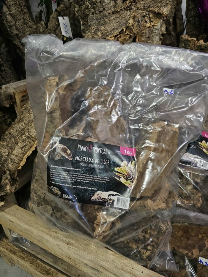 1kg de morceaux de liège