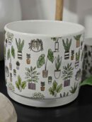 Cache pot "plant lover" big
