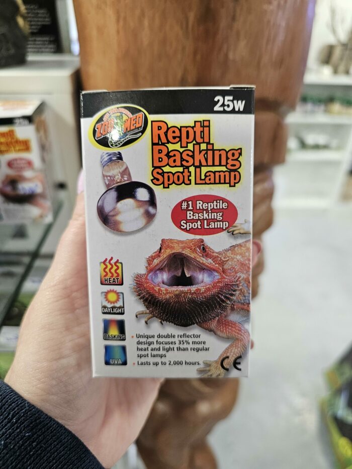 Repti Basking spot lamp 25 w ZOOMED