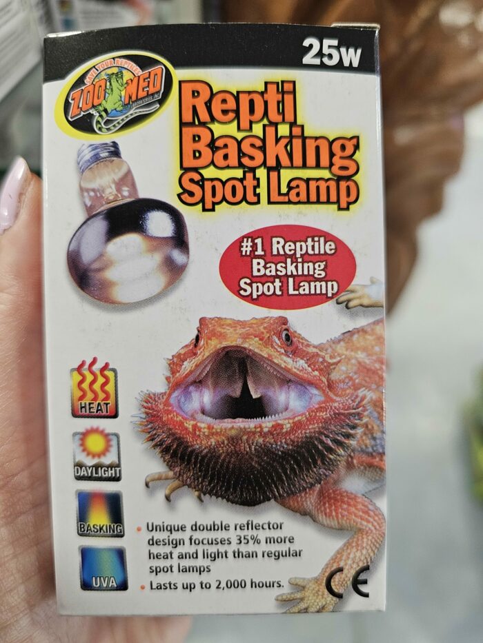 Repti Basking spot lamp 25 w ZOOMED – Image 2