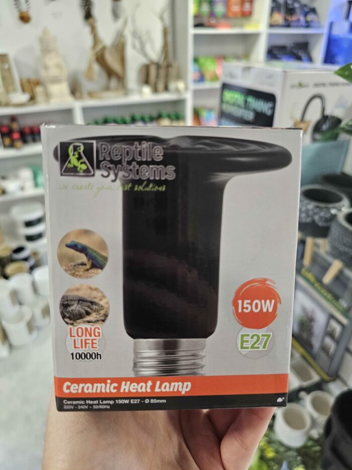 Ceramic heat lamp 150w -  REPTILE SYSTEMS – Image 2