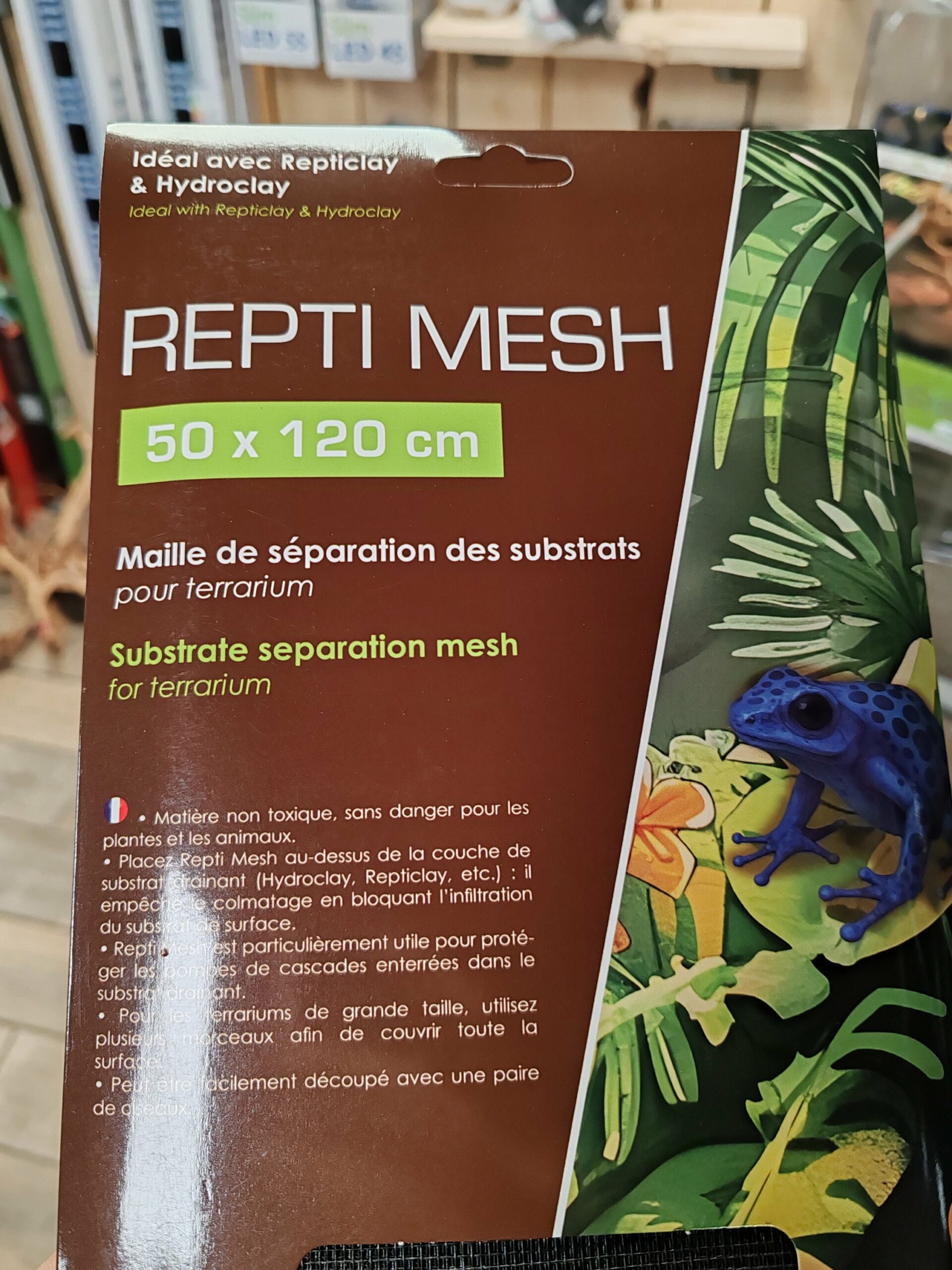 Repti Mesh - Séparation pour couche de drainage/substrat - 50x120 cm – Image 3