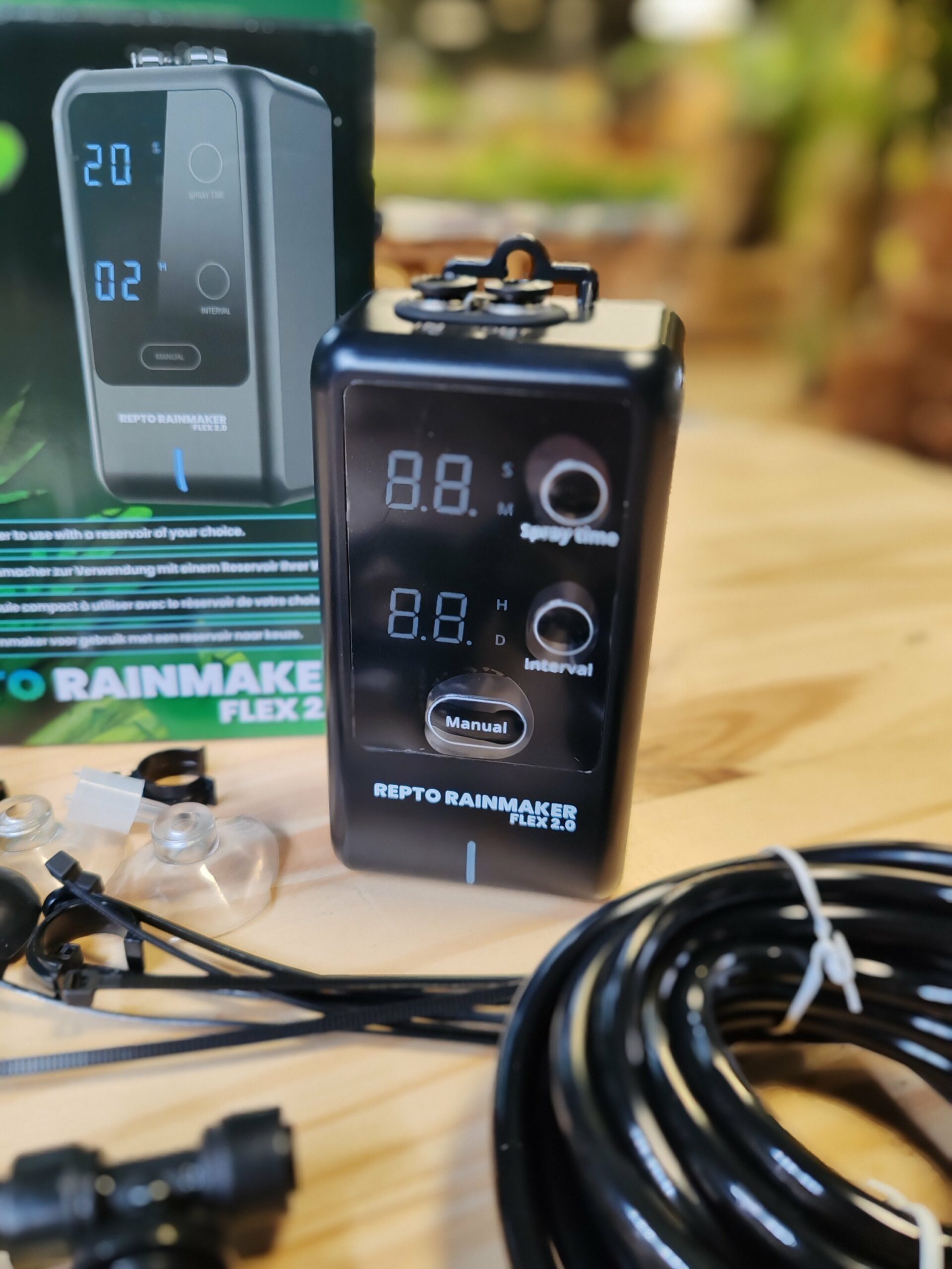 Pulvérisateur silencieux et compact pour petit terrarium - Repto Flex "Rain Maker 2.0" – Image 3